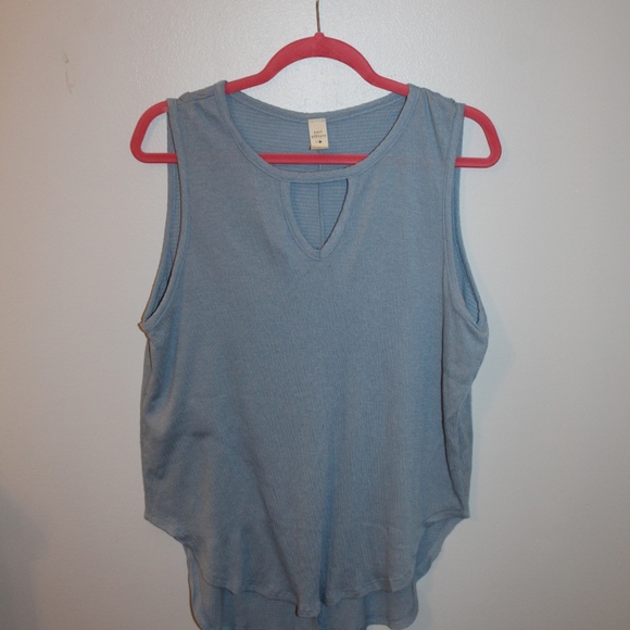 NWOT ANTHROPOLOGE I'Lazy Sundays'  Sky Blue Top - Picture 1 of 2